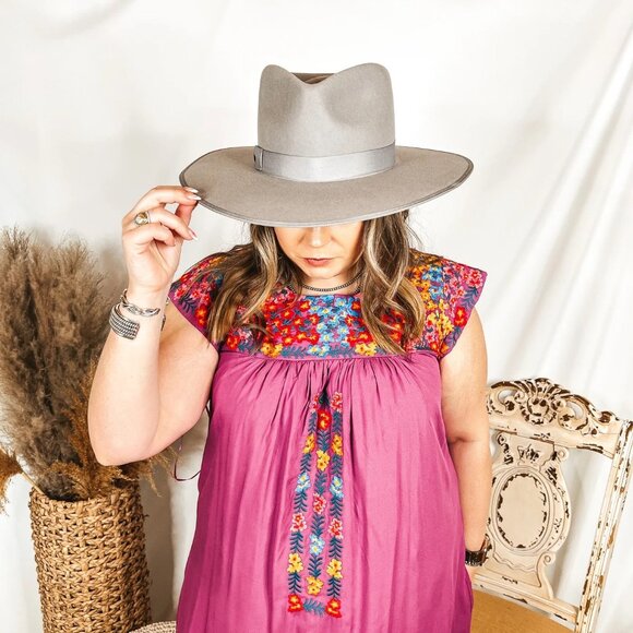 NWT Lack of Color Stone Rancher Wool Felt Hat - Picture 11 of 12